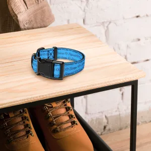 AA Eat Sleep Rescue Repeat Pet collar