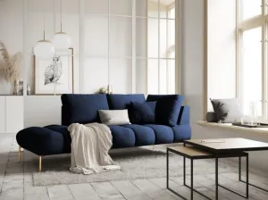 Alhome Sofa - 85x180x85 cm - Blue - AL-155