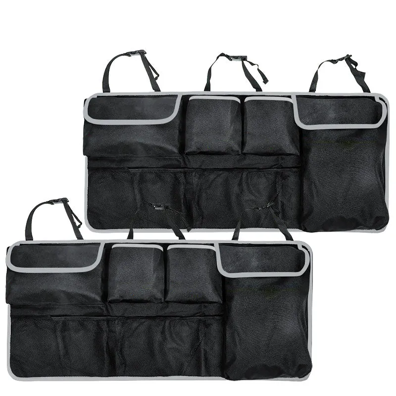 Car Trunk Organizer Back Seat Storage Box Multi-use Oxford Rear Seat Organizer