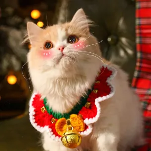 Cat Knitted Scarf