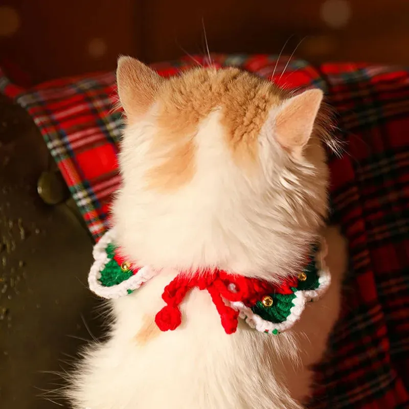 Cat Knitted Scarf
