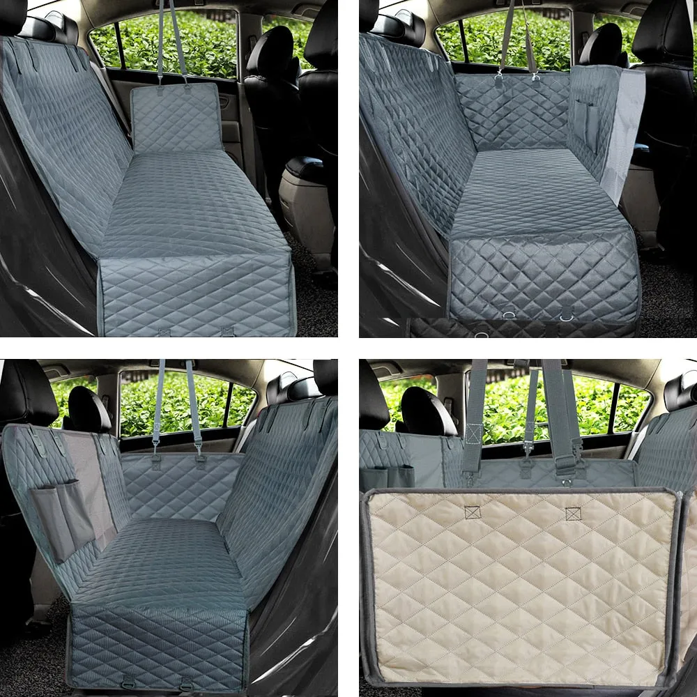 Dog Car Seat Cover Waterproof Pet Travel Dog Carrier Car Trunk