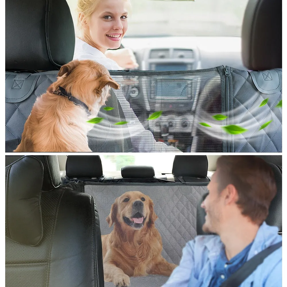 Dog Car Seat Cover Waterproof Pet Travel Dog Carrier Car Trunk