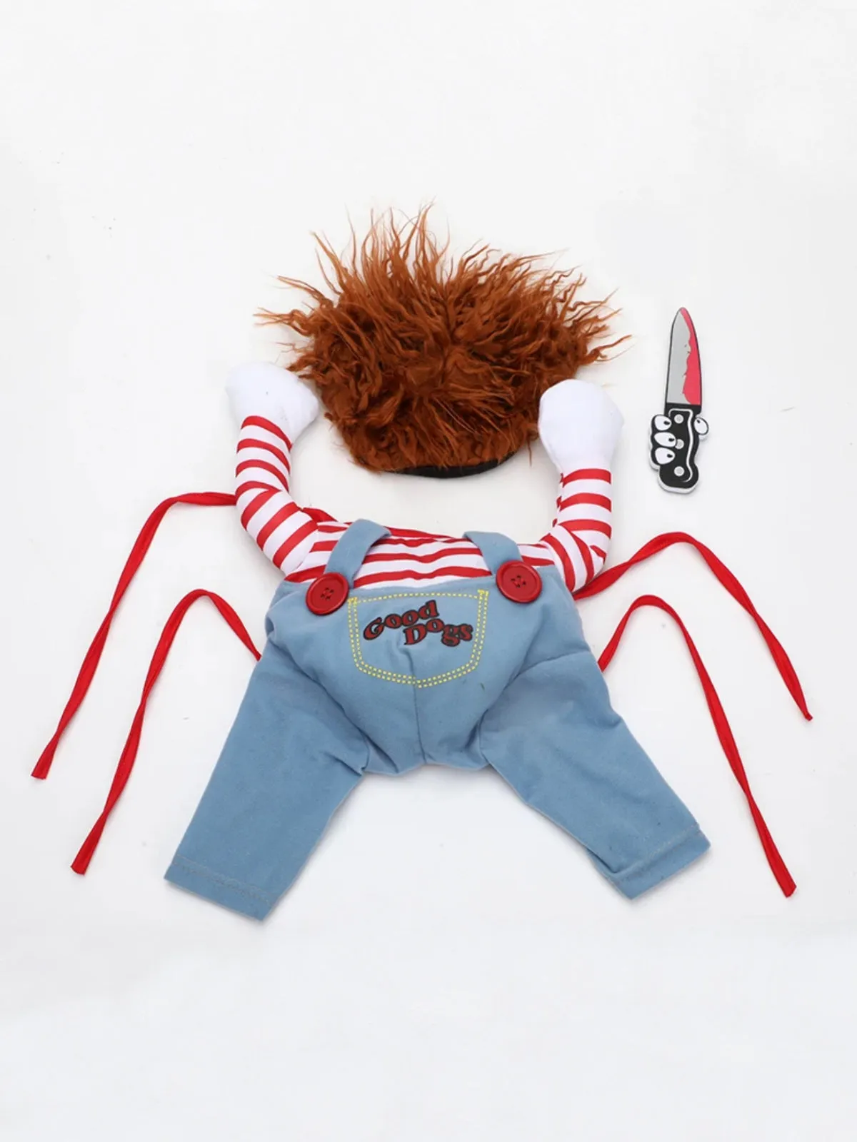 Dog Scary Chucky Halloween Costume