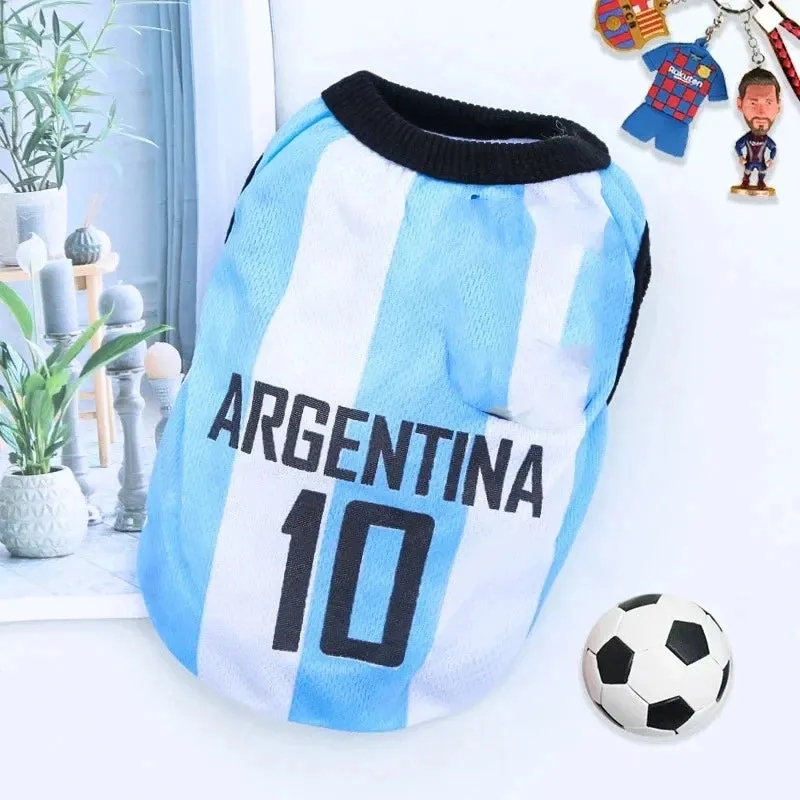 Dog Sport Jersey | Summer Pet Apparel | Puppy Basketball Clothing | T-Shirts for Cats & Dogs