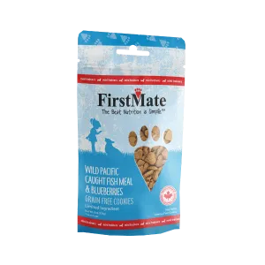 FirstMate Fish With Blueberry Mini Trainer Dog Treats