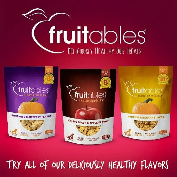 Fruitables Baked Pumpkin & Cranberry Dog Treats