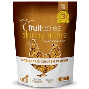 Fruitables Skinny Minis Rotisserie Chicken Dog Treats