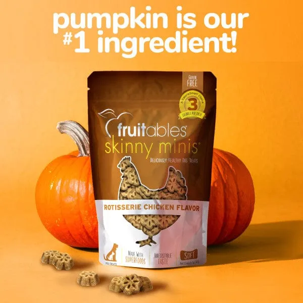 Fruitables Skinny Minis Rotisserie Chicken Dog Treats
