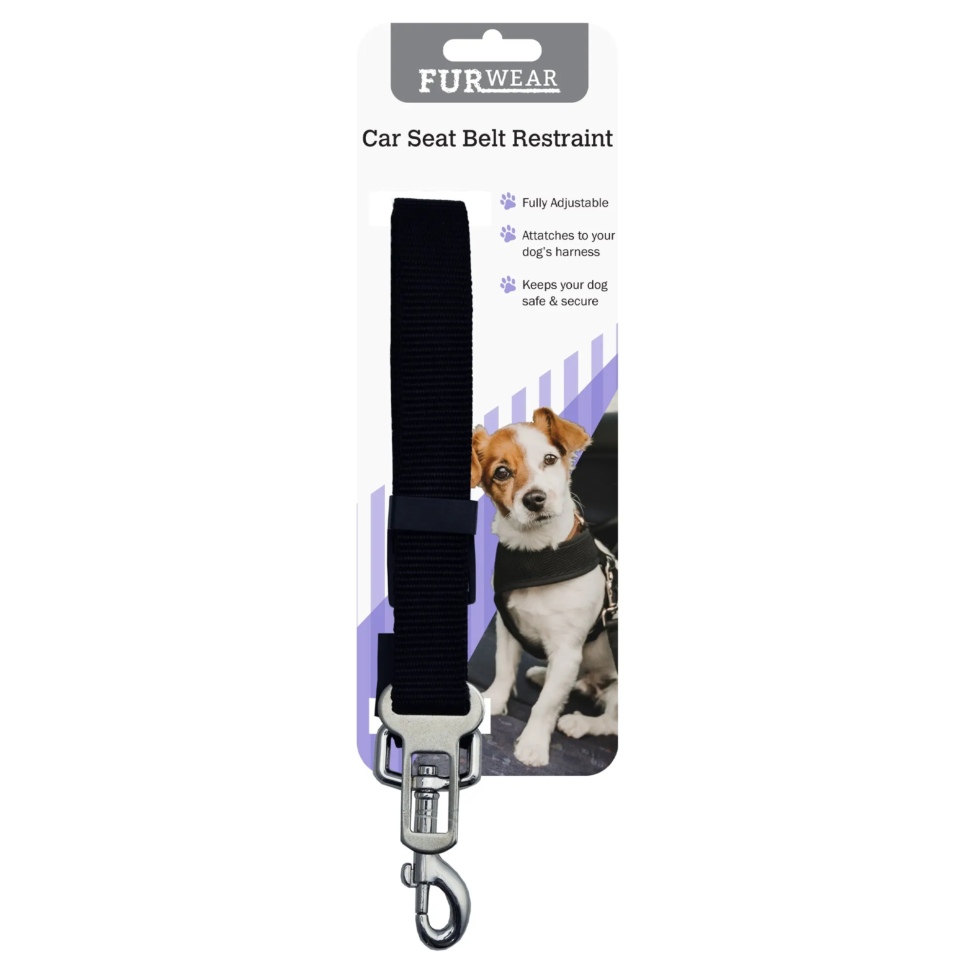 Furwear - Car Seat Restraint (Black)