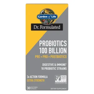 Garden of Life Dr Formulated Probiotic 100 Bill CFU 30ct