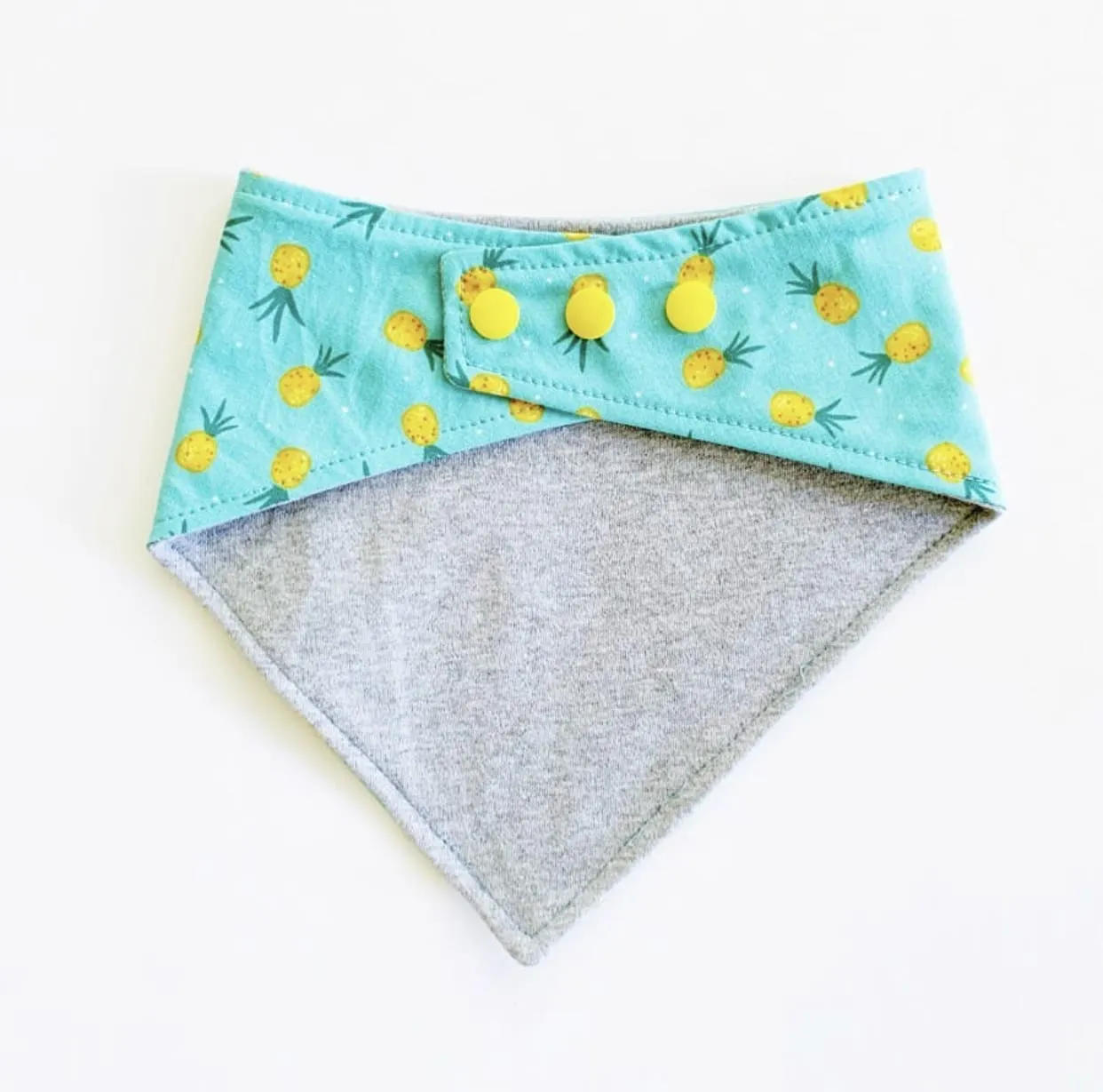 Gotcha Day Blue - Eco-Friendly Snap On Bandana - Made in the USA