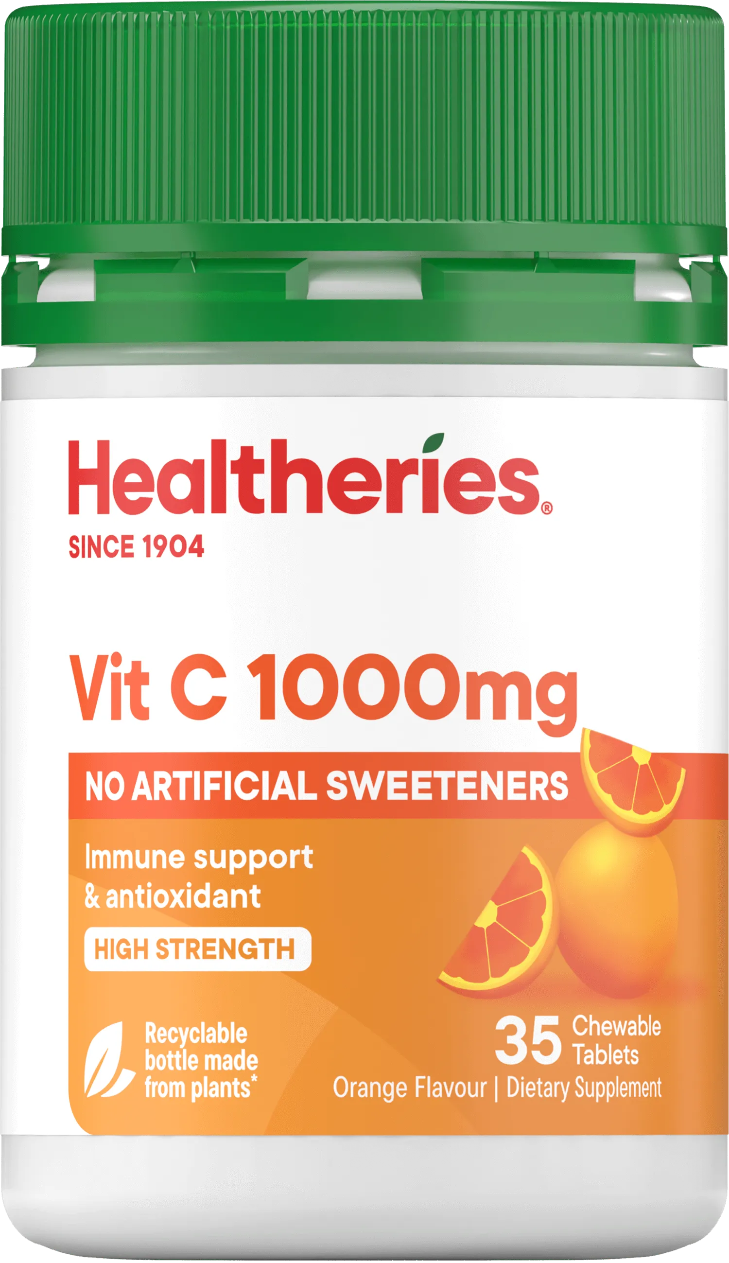 Healtheries Vit C 1000mg Chewables 35 Tablets