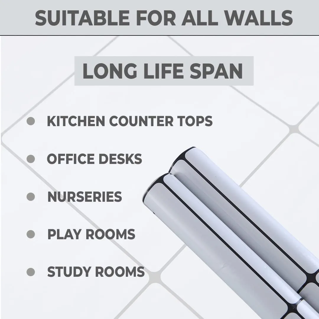 Kuber PET Wallpaper for Walls of The Living Room, Bedroom, and Kids’ Room |Self-Adhesive, Oilproof, Heat Resistant and Waterproof I DIY Floral Designer Wall Sticker I Pack of 1 Roll, 60cmx500cm