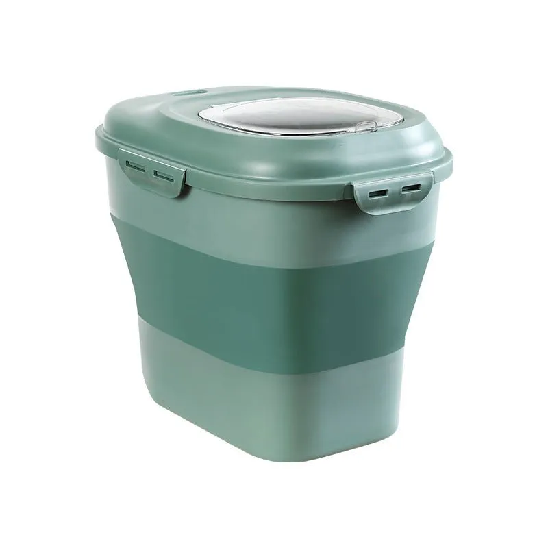 Large Foldable Pet Food Storage Container