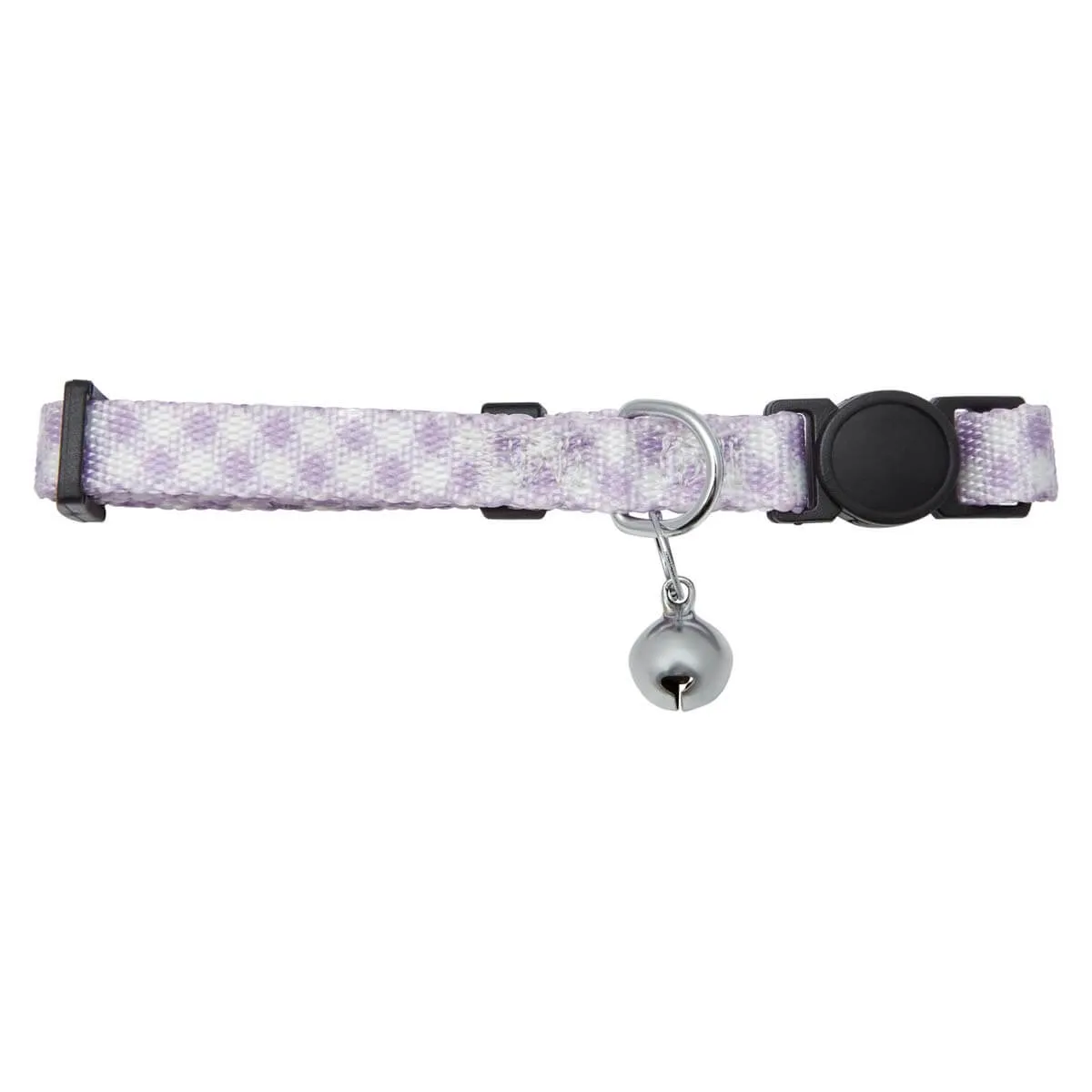 Lexi & Me Cat Collar Lilac Gingham