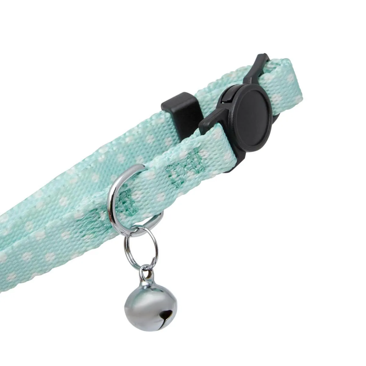 Lexi & Me Cat Collar Mint Polka Dot
