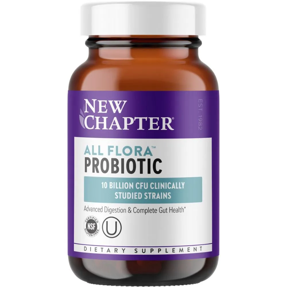 New Chapter Probiotic All-Flora 120 Capsules