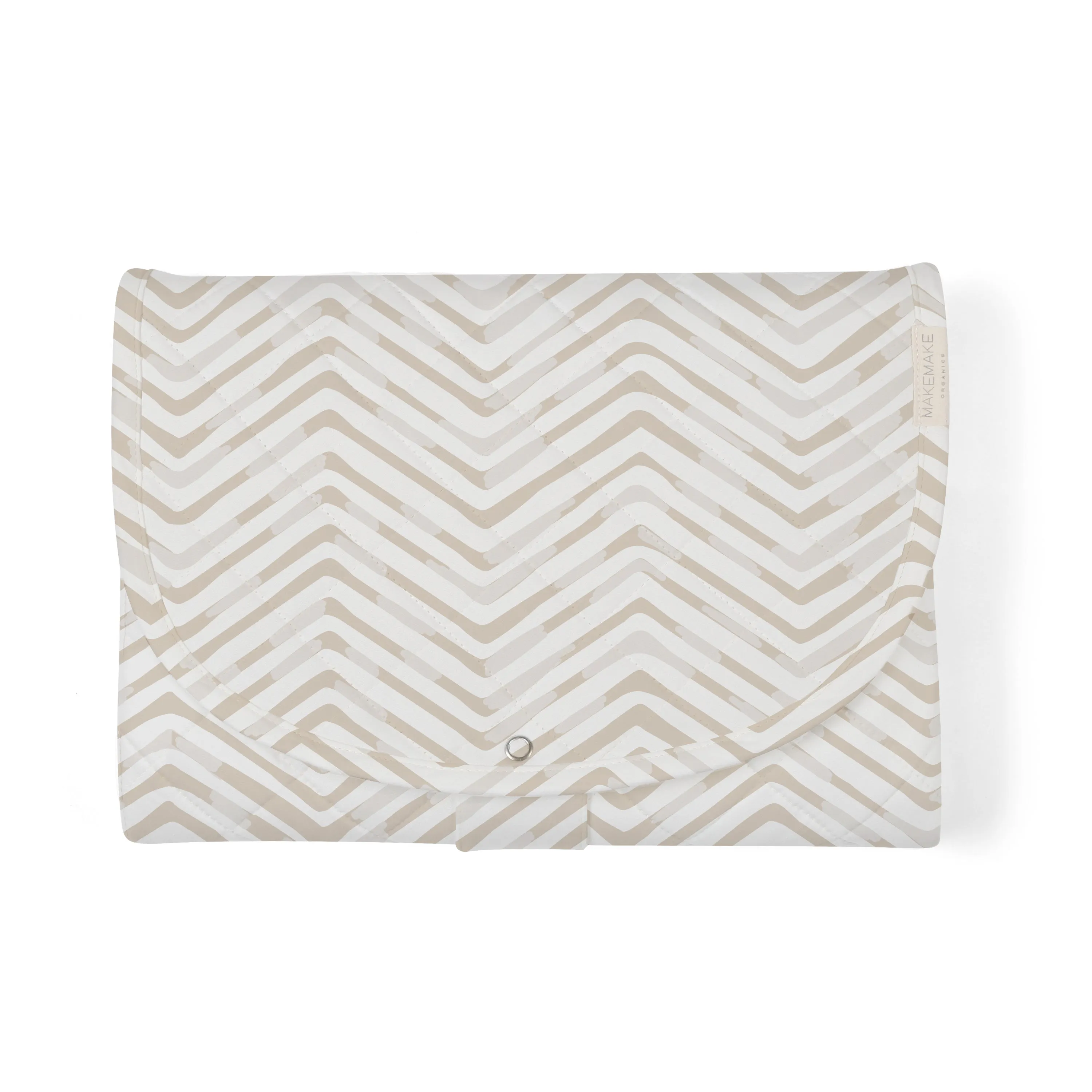 Organic Portable Changing Mat - Herringbone