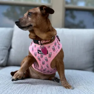 Pink Pupshake Adjustable Harness