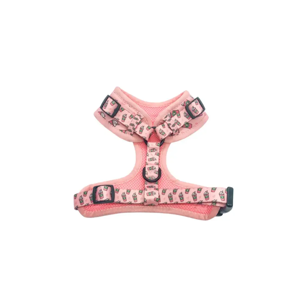 Pink Pupshake Adjustable Harness