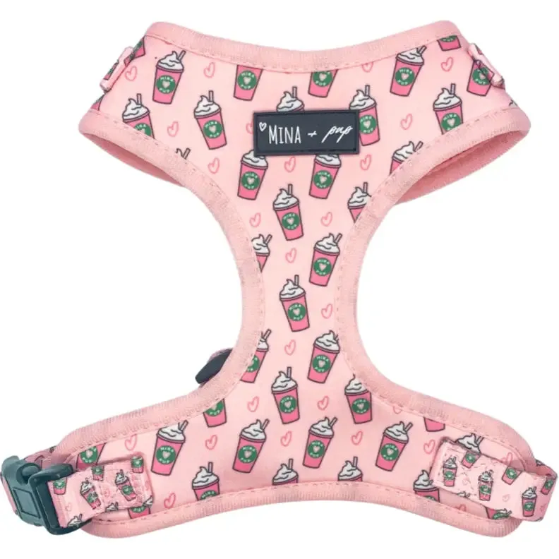 Pink Pupshake Adjustable Harness