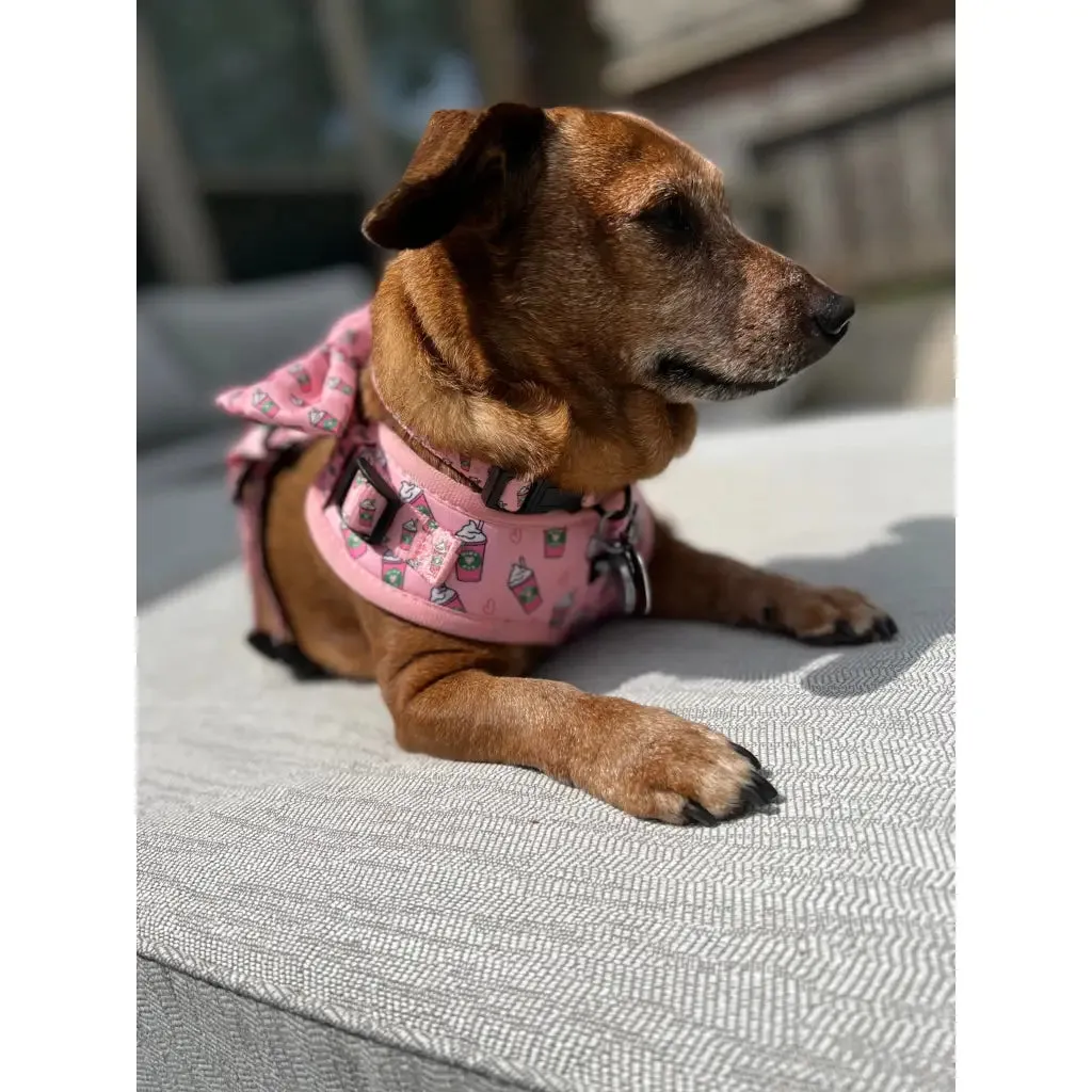 Pink Pupshake Adjustable Harness