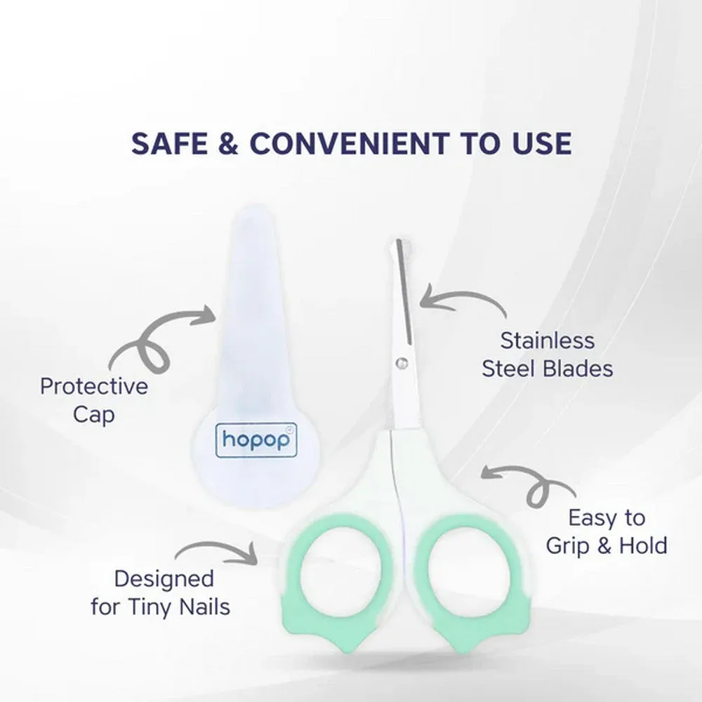 Safety Nail Scissors With Rounded Head