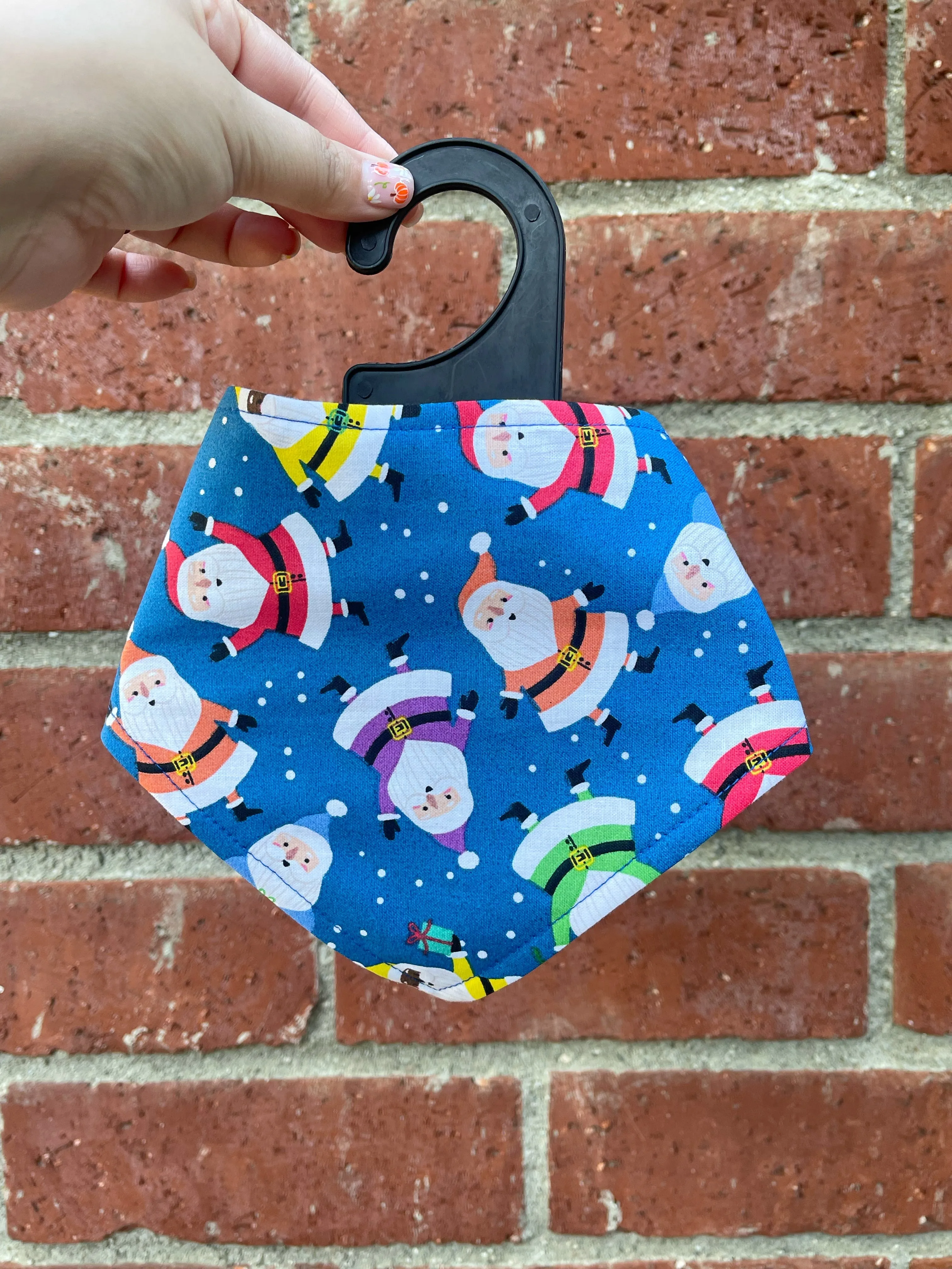 Santas - Eco-Friendly Snap On Bandana - Made in the USA