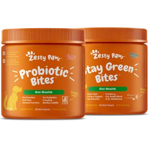 Stay Zesty Tummy 2 Pack Bundle for Dogs