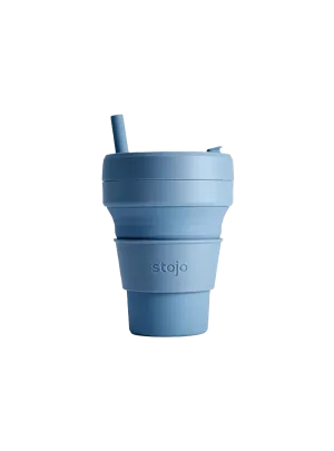 Stojo Collapsible Cup Biggie 16oz/470ml (Steel)