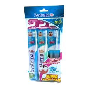 Systema ToothBrush Value Pack 3s Compact