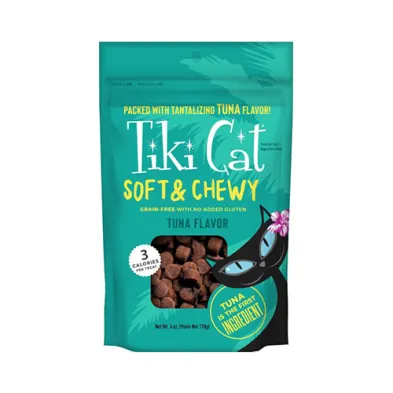 Tiki Cat® Soft & Chewy Tuna Flavor Cat Treat