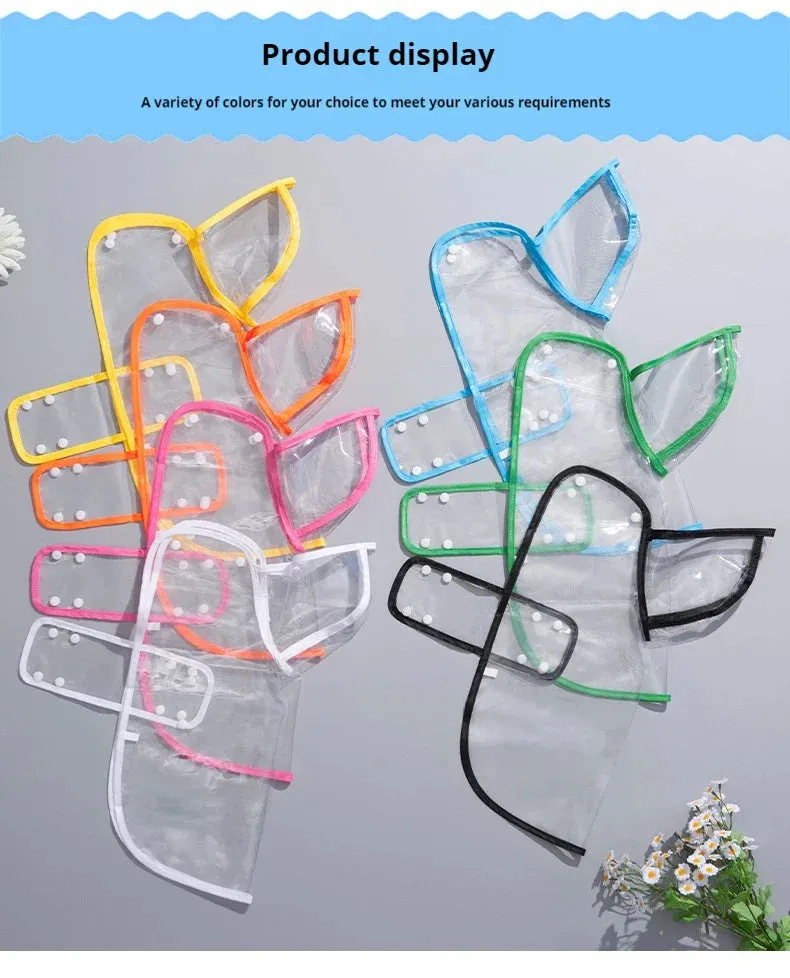 Transparent Raincoat for Dogs - Durable, Windproof, and Waterproof