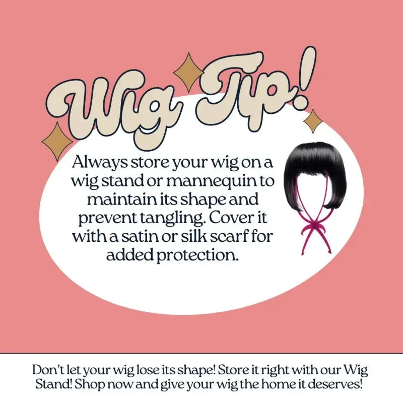 Traveling Wig Headstand | Portable, Durable & Collapsible Wig Holder