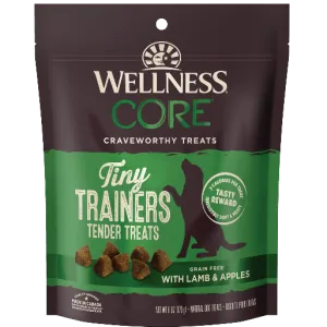 Wellness CORE Tiny Trainers Tender Treats Lamb & Apple Dog Treats