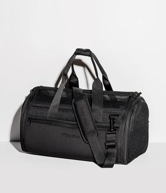 Wild One Travel Tsa Compliant Pet Dog Carrier - Black